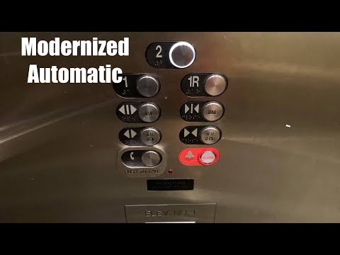Modernized Automatic Hydraulic Elevator @ The  Barrington Library - Barrington, IL