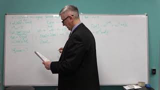 Rezolvarea testelor de BAC la Chimie. Tema: Echilibrul chimic în sisteme omogene.