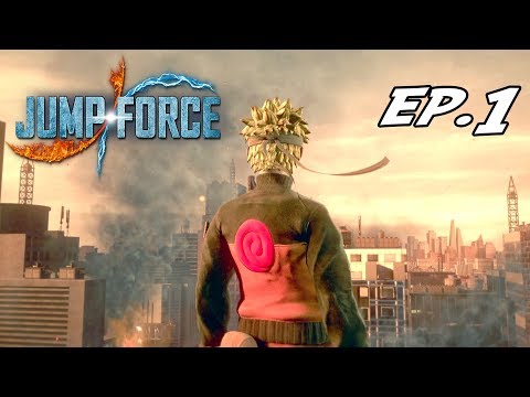 The beginning of my EPIC journey! (Jump Force Story Mode#1)4K HD