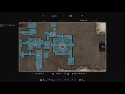 Resident Evil Village All Courtyard Items - Castle Dimitrescu Loot
