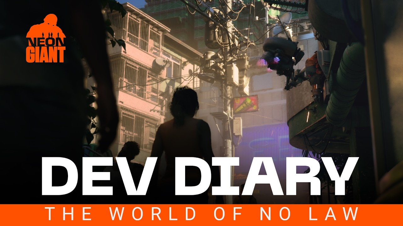 Video de YouTube: Neon Giant detalla el desarrollo de Port Desire, la densa ciudad de NO LAW