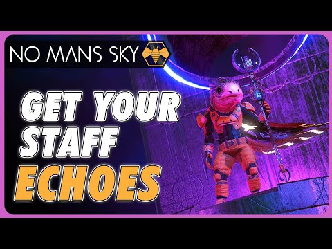 How to find the NEW Race and build your own Staff - No Mans Sky ECHOES