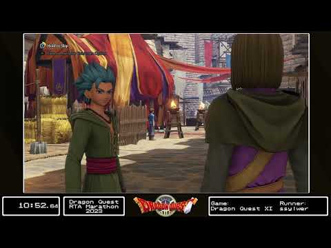 Dragon Quest RTA Marathon 2023 | Dragon Quest XI by ssylwer