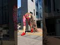Walking Girl Special Effects 3d Animation Future Technology Imagination