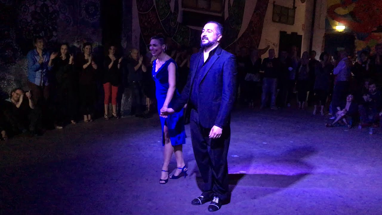 Rino Fraina e Graziella Pulvirenti - Masters of Tango -Alas Rotas-  “Bunker" Torino 2017
