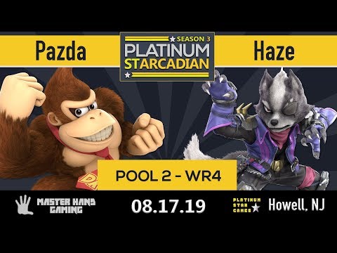 Platinum Starcadian S3 - Pazda (Donkey Kong) vs. Haze (Wolf) - Pool 1 - WR4