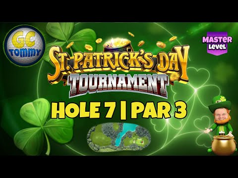 Master, QR Hole 7 - Par 3, HIO - St Patricks Day Tournament, *Golf Clash Guide*