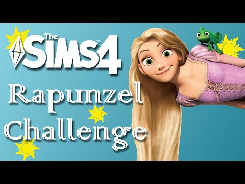 Setting the Stage {Tower} | The Sims 4 Rapunzel Challenge Episode 1 | Disney Tangled Let's Play!