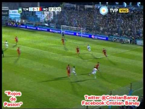 Temperley  0 Independiente 1 (Relato Martin Roldan) Torneo de Primera Division 2015