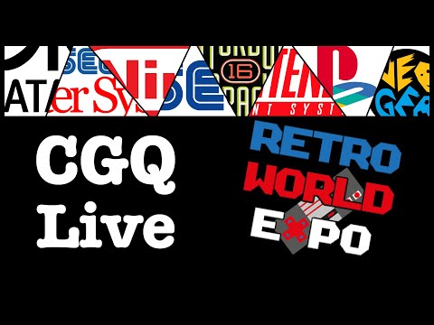 CGQ Live Ep. 38 - The Retro World Expo Post-Con Show
