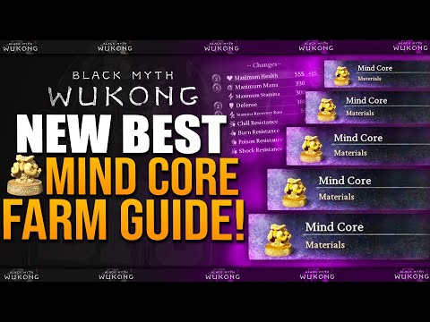 New BEST MIND CORE FARM Guide - Easy Mind Cores - How To Get Mind Cores in Black Myth Wukong