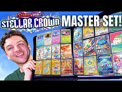 How I COMPLETED The Full Pokemon Stellar Crown MASTER SET! 20 Promos