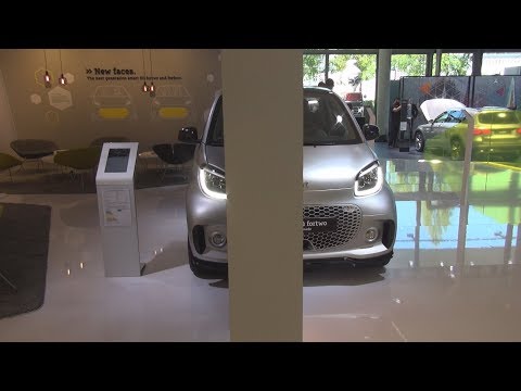 Smart EQ ForTwo Brabus Velvet Silver (2020) Exterior and Interior