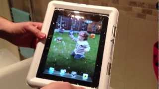 Child proof & waterproof iPad case (fits all large iPads)