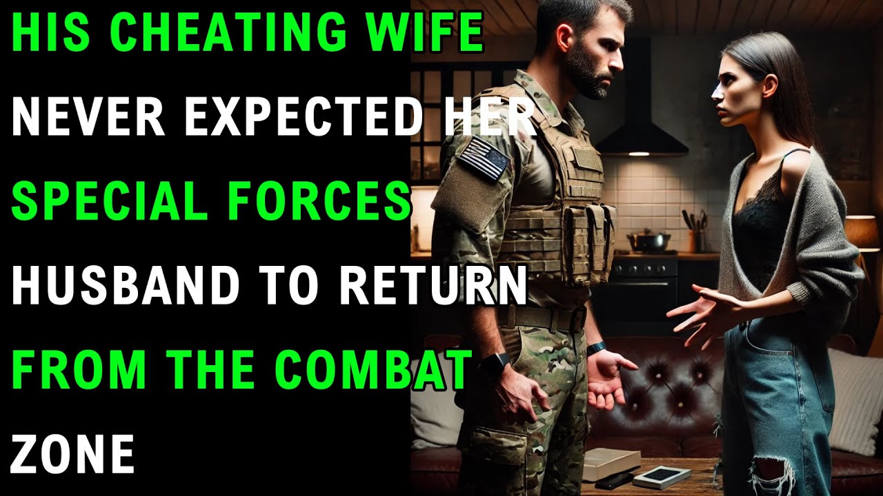HIS CHEATING WIFE NEVER EXPECTED HER SPECIAL FORCES HUSBAND TO RETURN FROM THE COMBAT ZONE