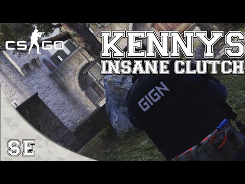 CS:GO - kennyS 1V2 INSANE CLUTCH !