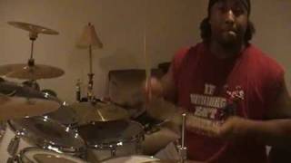 Usher - you don't have to call drum cover (Krash).MP4