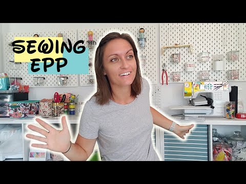 Sewing English Paper Piecing!