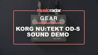 Video thumbnail for Korg Nu:Tekt OD-S over drive sound demo by MusicRadar