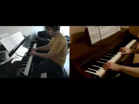 Eneomao's Machine Tower (Castlevania: Curse of Darkness) on two pianos (duet with RigorMortis999)