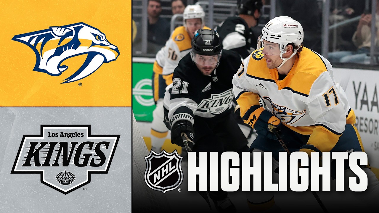Predators vs. Kings | NHL Highlights | April 06, 2026