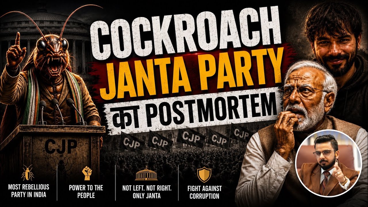 Cockroach Janta Party | Gen Z Revolution Vs BJP