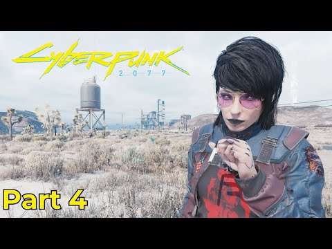 Cyberpunk 2077 Path-Traced Gameplay Walkthrough FULL GAME Longplay (No Commentary) PART 4