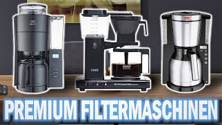 Beste FILTER KAFFEEMASCHINEN 2024 (3 Preisklassen) | Top 3 Filter-Kaffeemaschinen