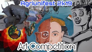 preview picture of video 'Fine arts competition | All India Inter Agricultural University Youth Festival 2019 | @SDAU'
