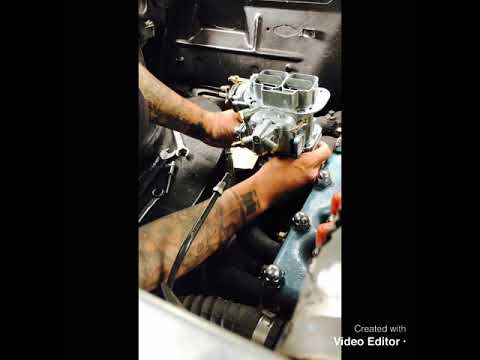 Plymouth flathead Weber 32/36 conversion