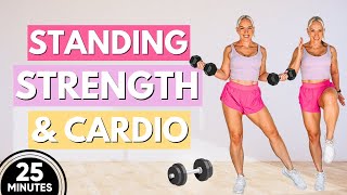 25 Min Full Body Strength Cardio Burn