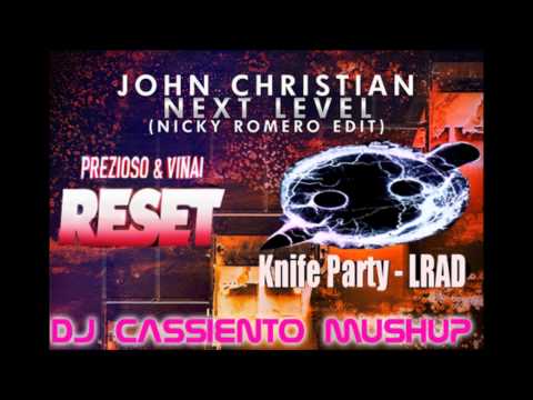 Knife Party Vs Nicky Romero Vs Prezion & VINAI - Next Reset LRAD ( Twisted Drop)
