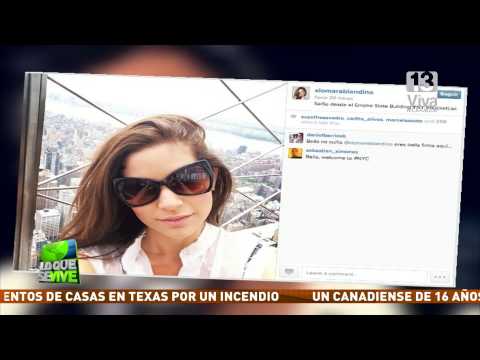 Xiomara Blandino y Mario Sacasa disfrutan en New York