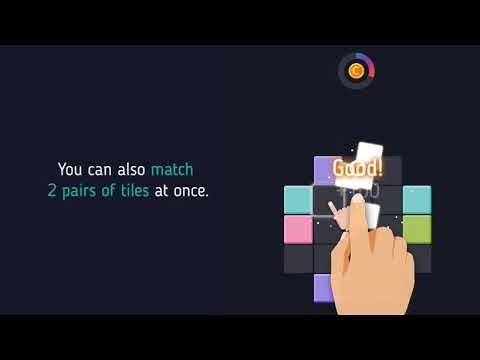 Two Tiles: Cross match puzzle Video