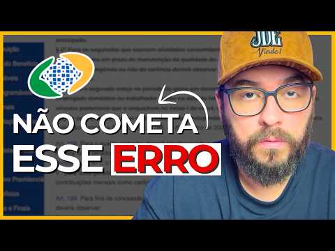 This error could cost you your approval in the INSS exam.