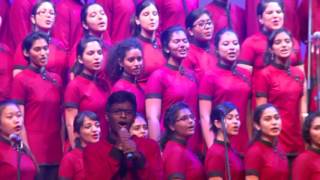 Christ University Choir performs Coloured People by D.C Talk
