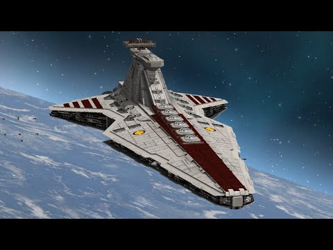 2 Servator Star Destroyer vs 1 Valiant Star Destroyer - Star Wars: Empire At War Remake NPC Battle