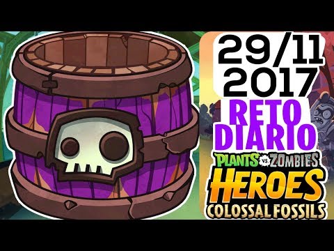 PvZ Heroes| Fiesta de Puzzles(29/11/17)| Reto Diario