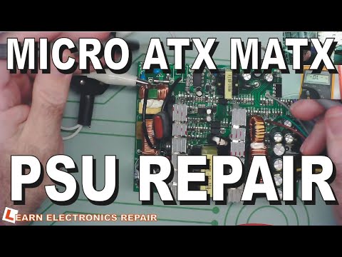 LER 047 ATX 600W PSU Repair Tutorial How does the power supply circuit work How to repair ATX