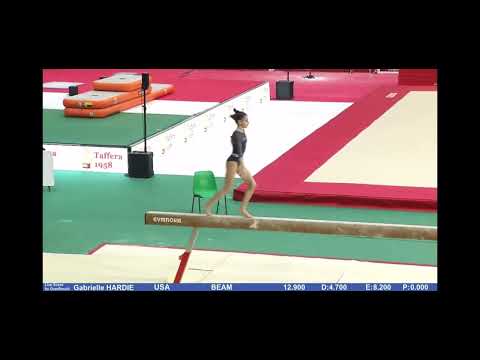 Sara Caputo (ITA) - trofeo città di Jesolo - trave finale di specialità