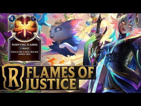 Flames of Justice - Kayle & Yuumi Deck - Legends of Runeterra