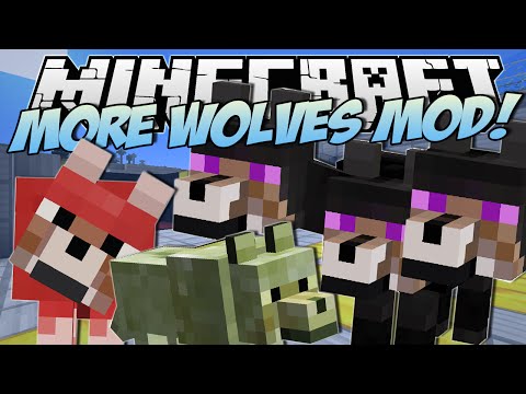 DanTDM - Minecraft | MORE WOLVES MOD! (Three Headed Wolf?!) | Mod Showcase