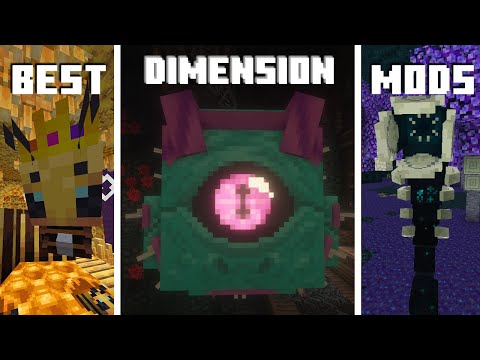 Minecraft's Insane Dimension Mods!