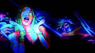  Graffiti fluor luz negra Bora Bora 2015 