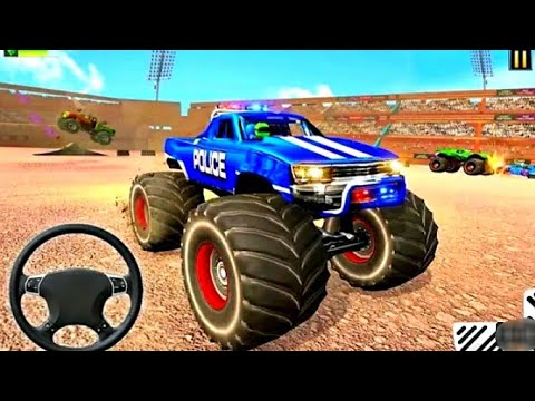 Us police monster Truck Driving Simulators –Android Gameplay #so678hit