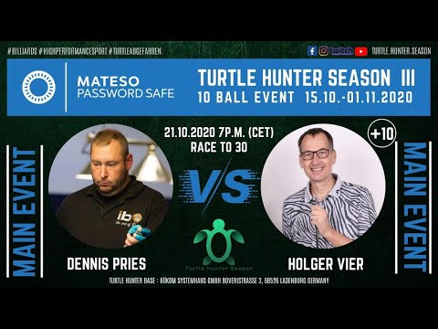 Dennis Pries vs. The Turtle "Holger Vier" - Turtle Hunter Session III powered by REELIVE