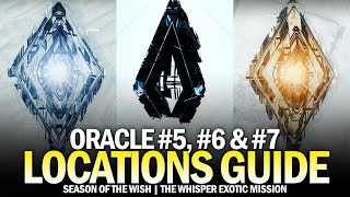 Oracle #5, Oracle #6 & Oracle #7 in The Whisper Location Guide (Oracular Seeker Triumph) [Destiny 2]