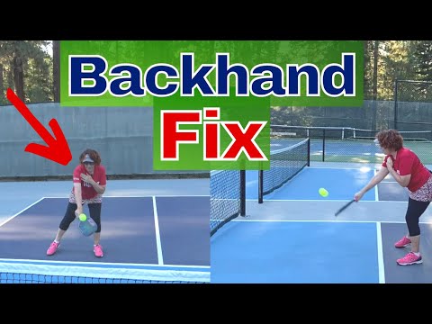 4 KEYS to Fixing A Pickleball Backhand