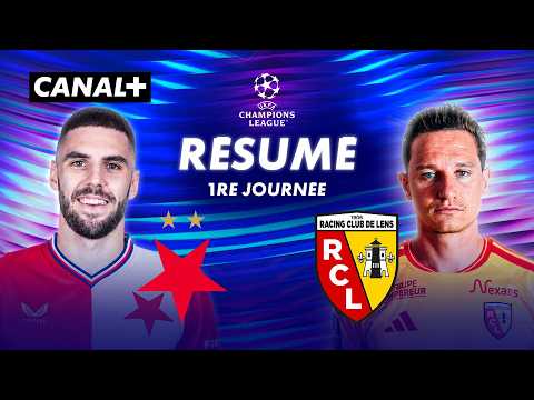 Le résumé de Slavia Prague / Lens - Ligue des champions 2026/27 (J1)