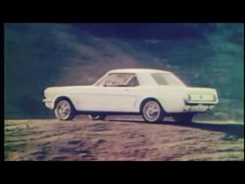 14 Ford Mustang Commercials from 1964 [VERY FIRST YEAR MUSTANGS!]